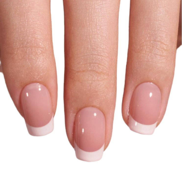 Natural French - Short square