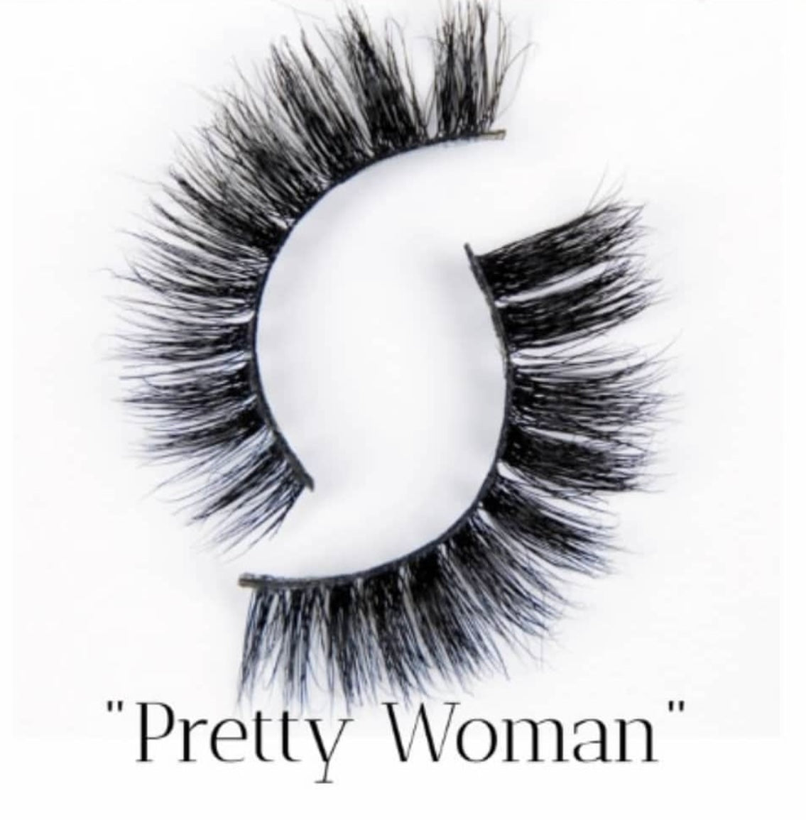 Luxury faux mink 3D strip lashes